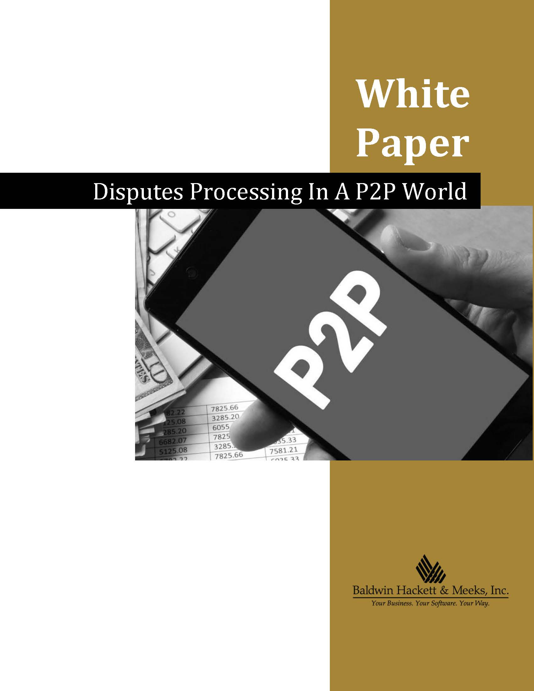 NEW WHITE PAPER: DISPUTES PROCESSING IN A P2P WORLD