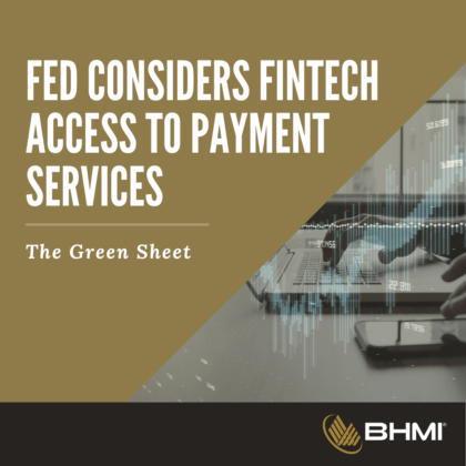 Fed Considers Fintech Access to Payment Service